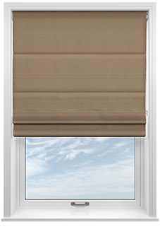 Windsor, Latte - Roman Blind